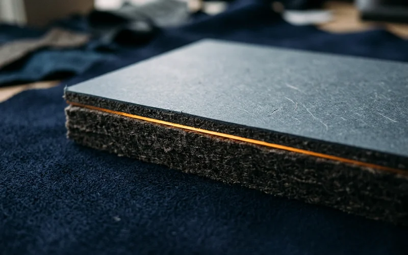 Minimal layer diagram showing a base layer beneath a finish layer